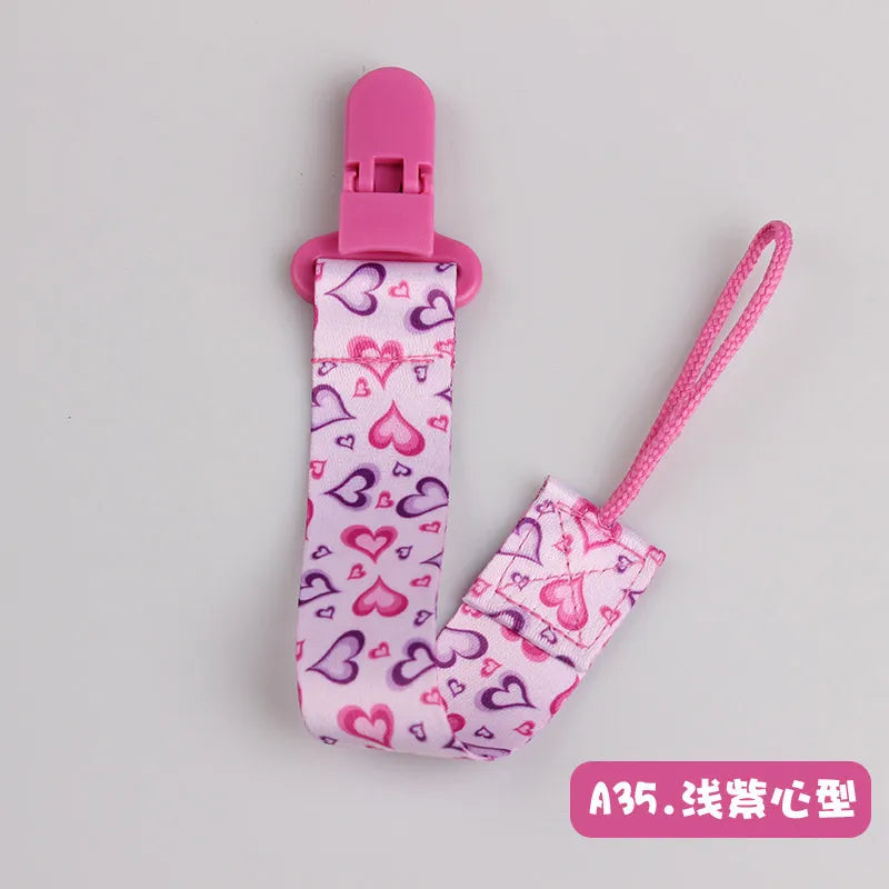 1Pcs DIY Baby Pacifier Clips Pacifier Chain Dummy Clip Nipple Holder For Nipples Children Pacifier Clip Soother Holder Teething