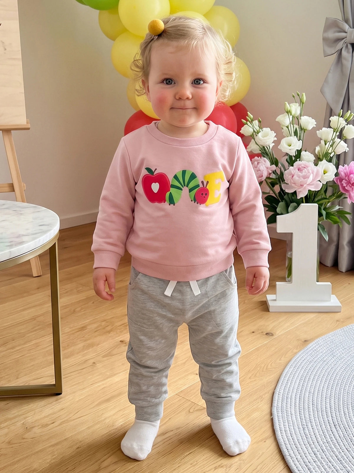 Long-Sleeve Pants Girl Birthday Outfits Outfits Long Sleeve Long Long-Sleeve-Round Birthday Baby Top Rated
