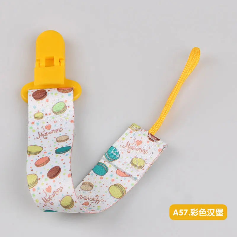 1Pcs DIY Baby Pacifier Clips Pacifier Chain Dummy Clip Nipple Holder For Nipples Children Pacifier Clip Soother Holder Teething