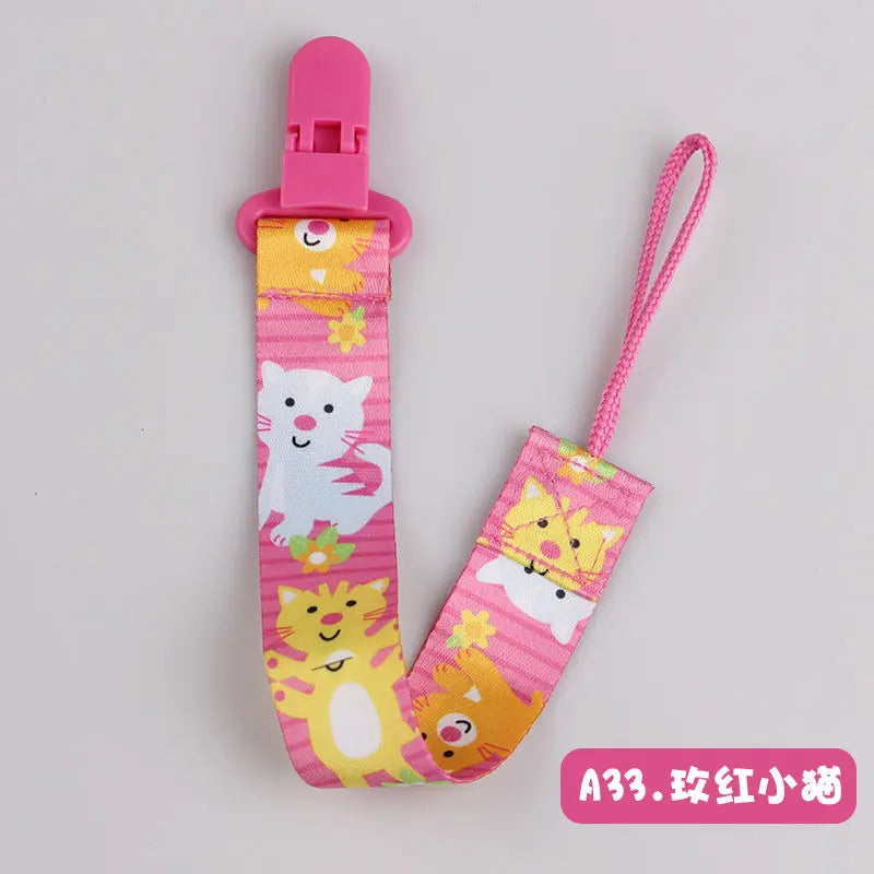 1Pcs DIY Baby Pacifier Clips Pacifier Chain Dummy Clip Nipple Holder For Nipples Children Pacifier Clip Soother Holder Teething