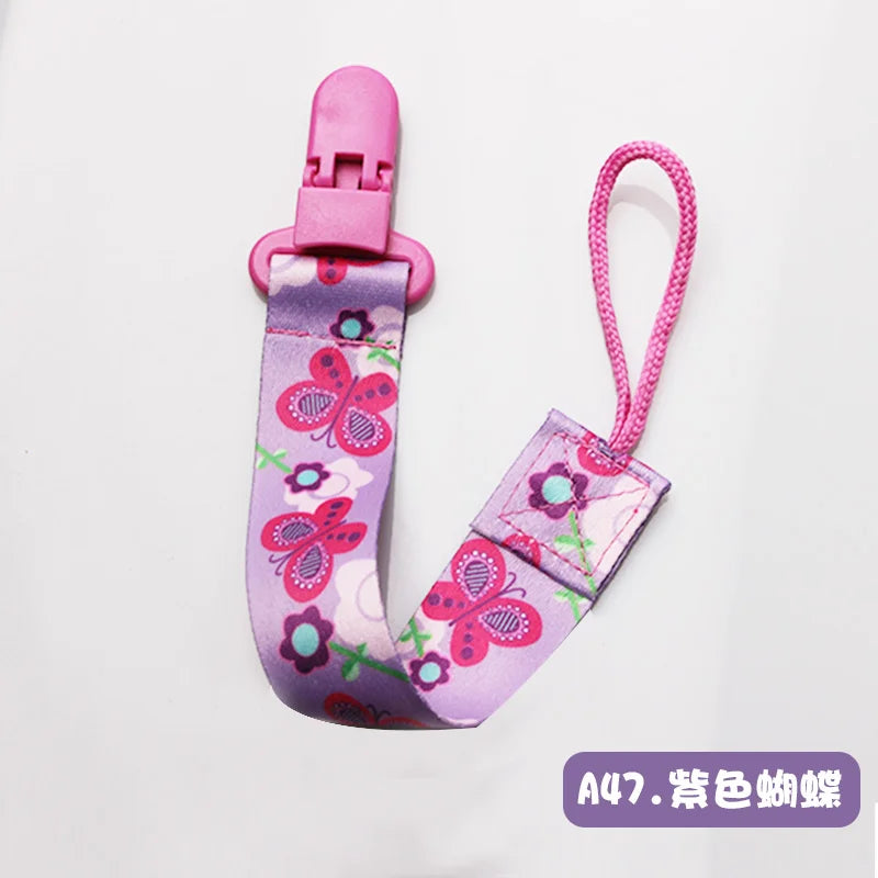 1Pcs DIY Baby Pacifier Clips Pacifier Chain Dummy Clip Nipple Holder For Nipples Children Pacifier Clip Soother Holder Teething