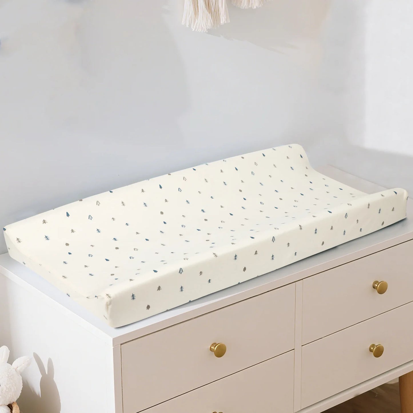 Reusable Diaper Changing Table Cloth Cover for 80*40*9cm Changing Table Pads Muslin Changing Pad Cover Mat for Baby Newborn