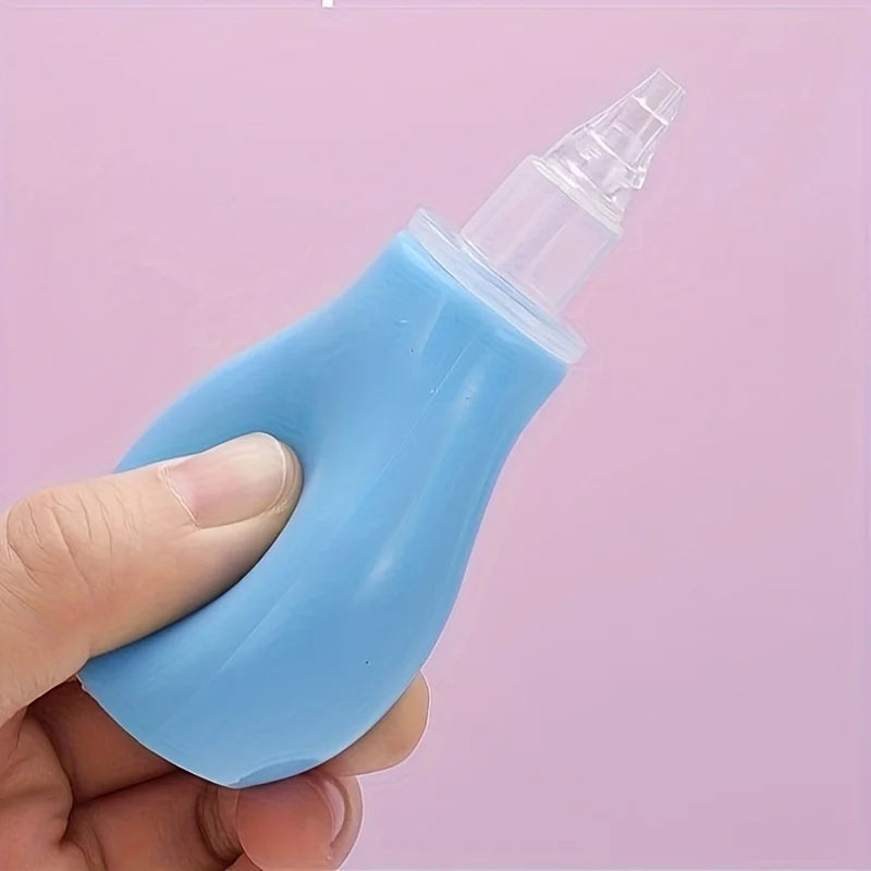 6pcs/set Care Kit with Bag - Portable Travel Set with Bath Brush, Nail Clipper, Nail File, Scissors, Nasal Aspirator - Ideal Gift for New Parents, Kids Grooming Kit