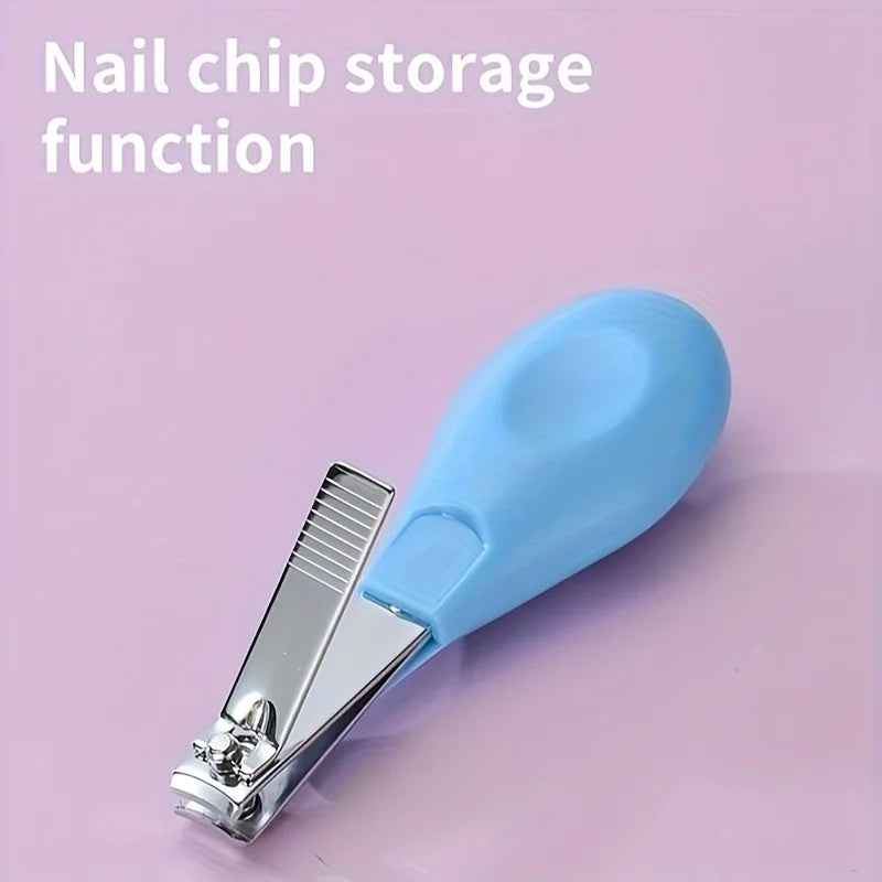 6pcs/set Care Kit with Bag - Portable Travel Set with Bath Brush, Nail Clipper, Nail File, Scissors, Nasal Aspirator - Ideal Gift for New Parents, Kids Grooming Kit