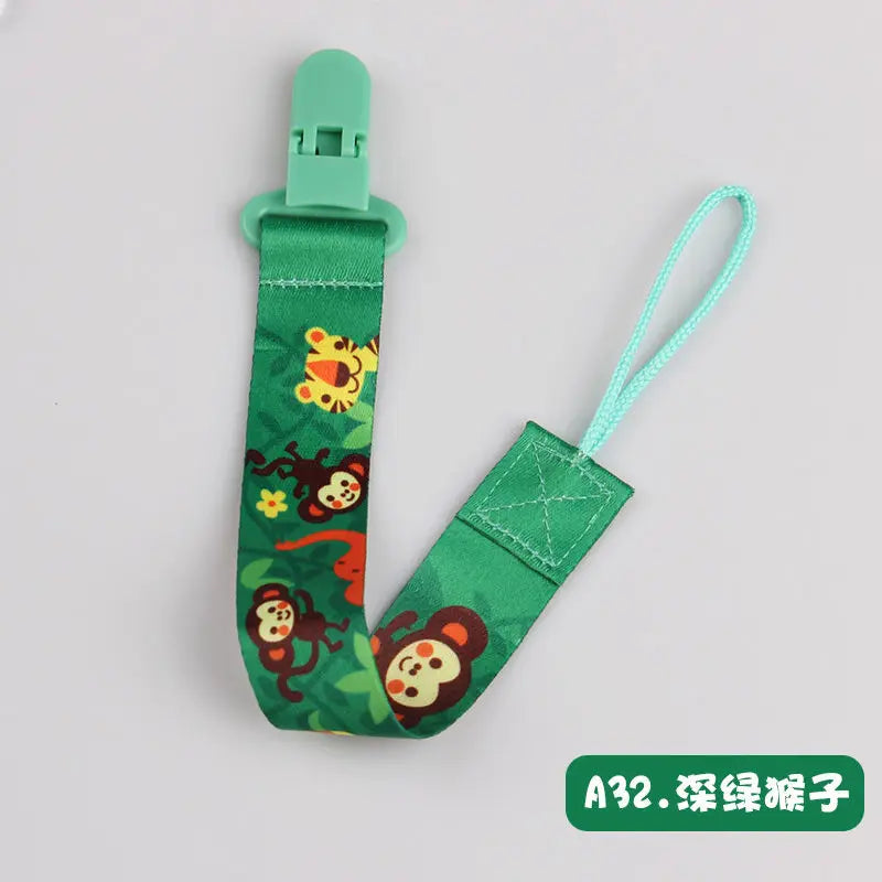 1Pcs DIY Baby Pacifier Clips Pacifier Chain Dummy Clip Nipple Holder For Nipples Children Pacifier Clip Soother Holder Teething