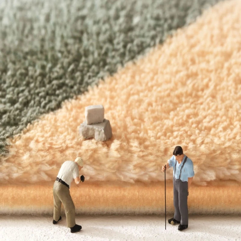 Cartoon Style Bedroom Decor Round Carpet Animal Pattern Carpets for Living Room Thick Plush Children‘s Floor Mat Fluffy Soft Rug