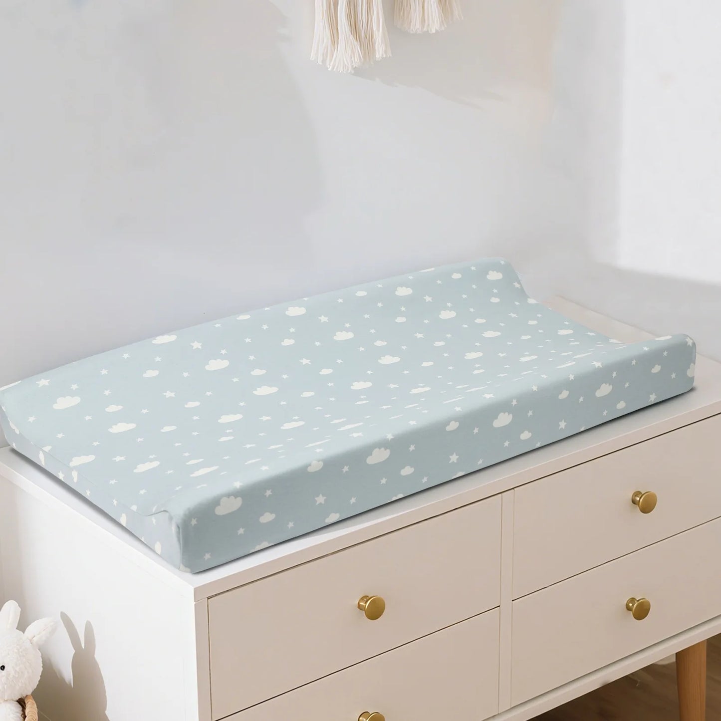 Reusable Diaper Changing Table Cloth Cover for 80*40*9cm Changing Table Pads Muslin Changing Pad Cover Mat for Baby Newborn