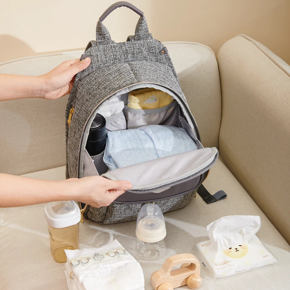 Diaper Bag Fashion Baby Bag Backpack Baby Stuff Organizer Mum Mom Mummy Maternity Nappy Changing Wet Bag Baby Care