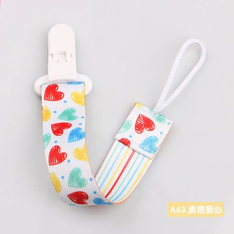 1Pcs DIY Baby Pacifier Clips Pacifier Chain Dummy Clip Nipple Holder For Nipples Children Pacifier Clip Soother Holder Teething