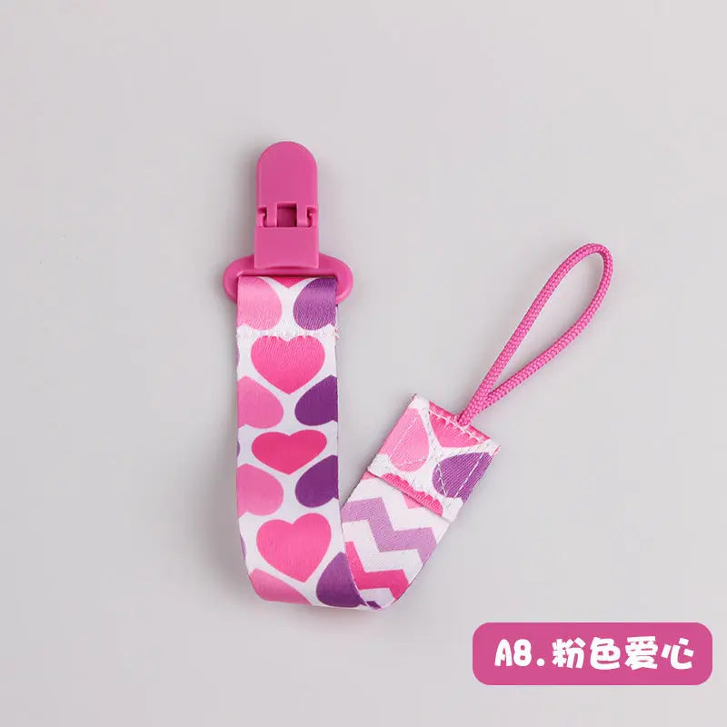 1Pcs DIY Baby Pacifier Clips Pacifier Chain Dummy Clip Nipple Holder For Nipples Children Pacifier Clip Soother Holder Teething