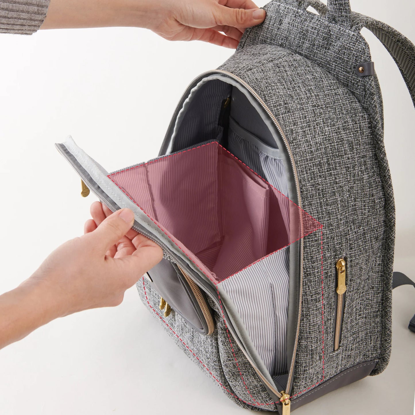 Diaper Bag Fashion Baby Bag Backpack Baby Stuff Organizer Mum Mom Mummy Maternity Nappy Changing Wet Bag Baby Care