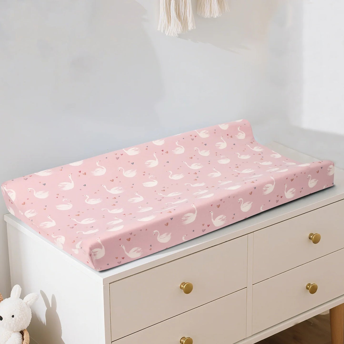 Reusable Diaper Changing Table Cloth Cover for 80*40*9cm Changing Table Pads Muslin Changing Pad Cover Mat for Baby Newborn