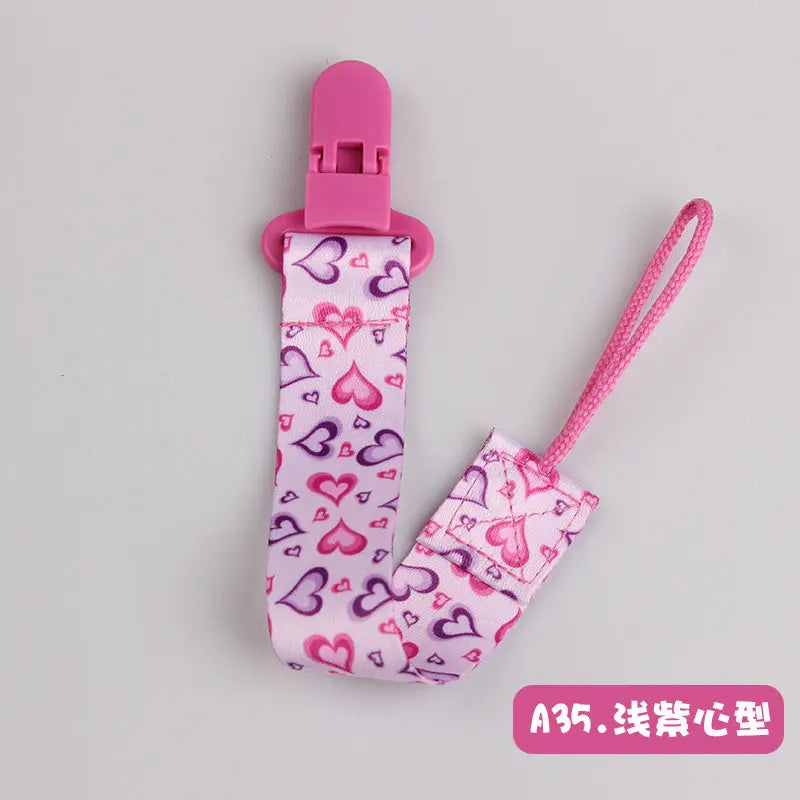1Pcs DIY Baby Pacifier Clips Pacifier Chain Dummy Clip Nipple Holder For Nipples Children Pacifier Clip Soother Holder Teething