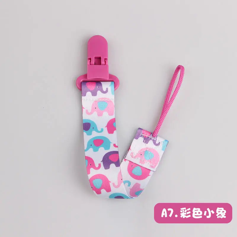 1Pcs DIY Baby Pacifier Clips Pacifier Chain Dummy Clip Nipple Holder For Nipples Children Pacifier Clip Soother Holder Teething