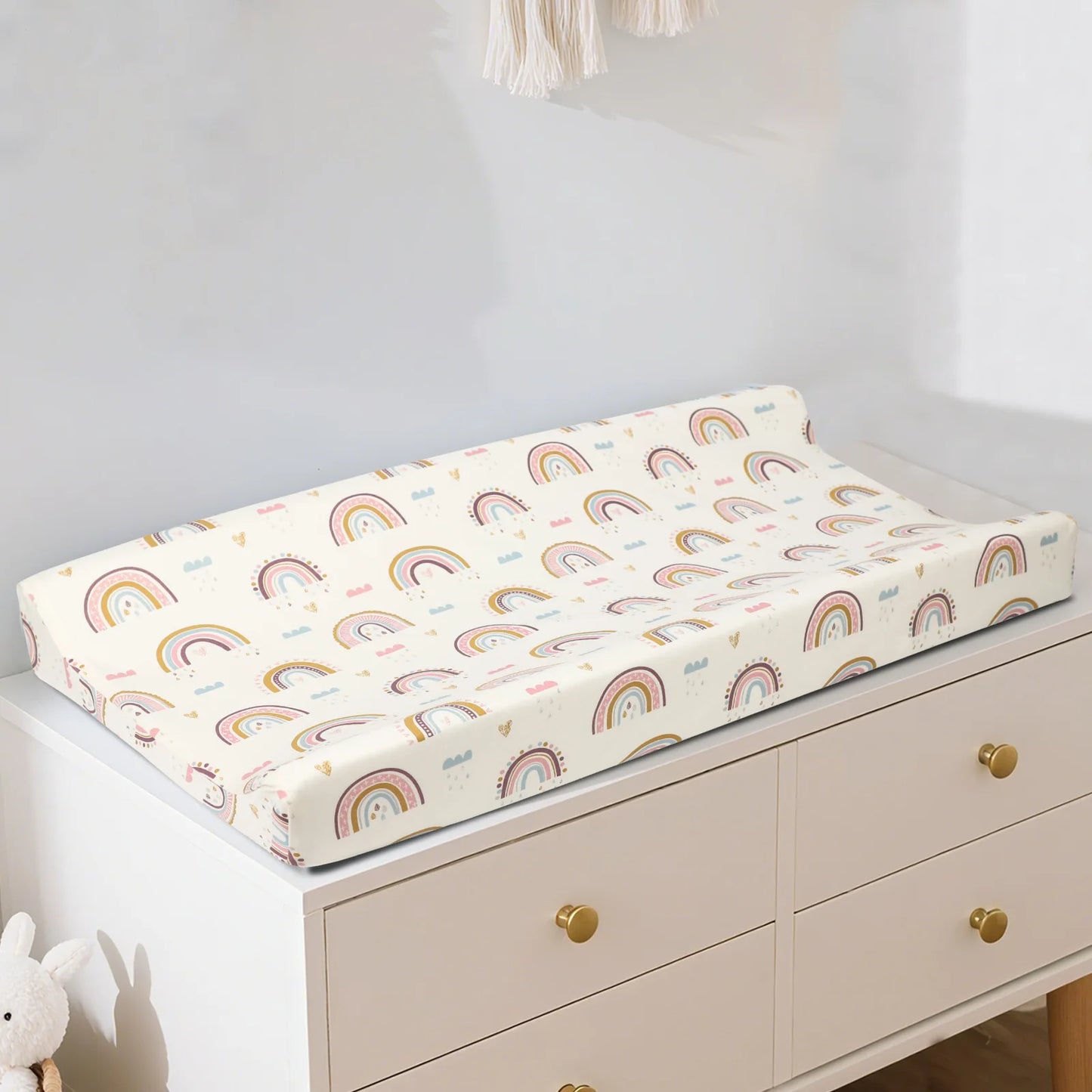 Reusable Diaper Changing Table Cloth Cover for 80*40*9cm Changing Table Pads Muslin Changing Pad Cover Mat for Baby Newborn