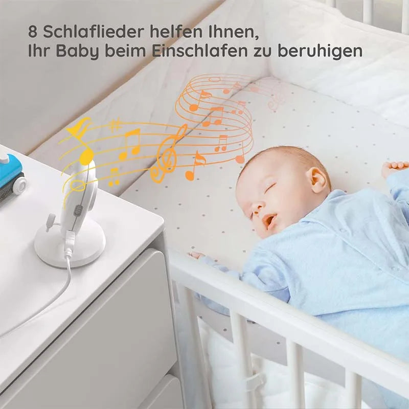 3.2 Inch Digital LCD Screen Wireless Baby Monitor with Camera,  Surveillance with  VOX, Night Vision,Temperature Monitor